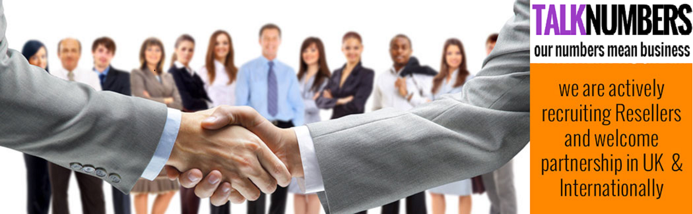 Partnering Numbers Partner Program. Talk Number: Your success is our success